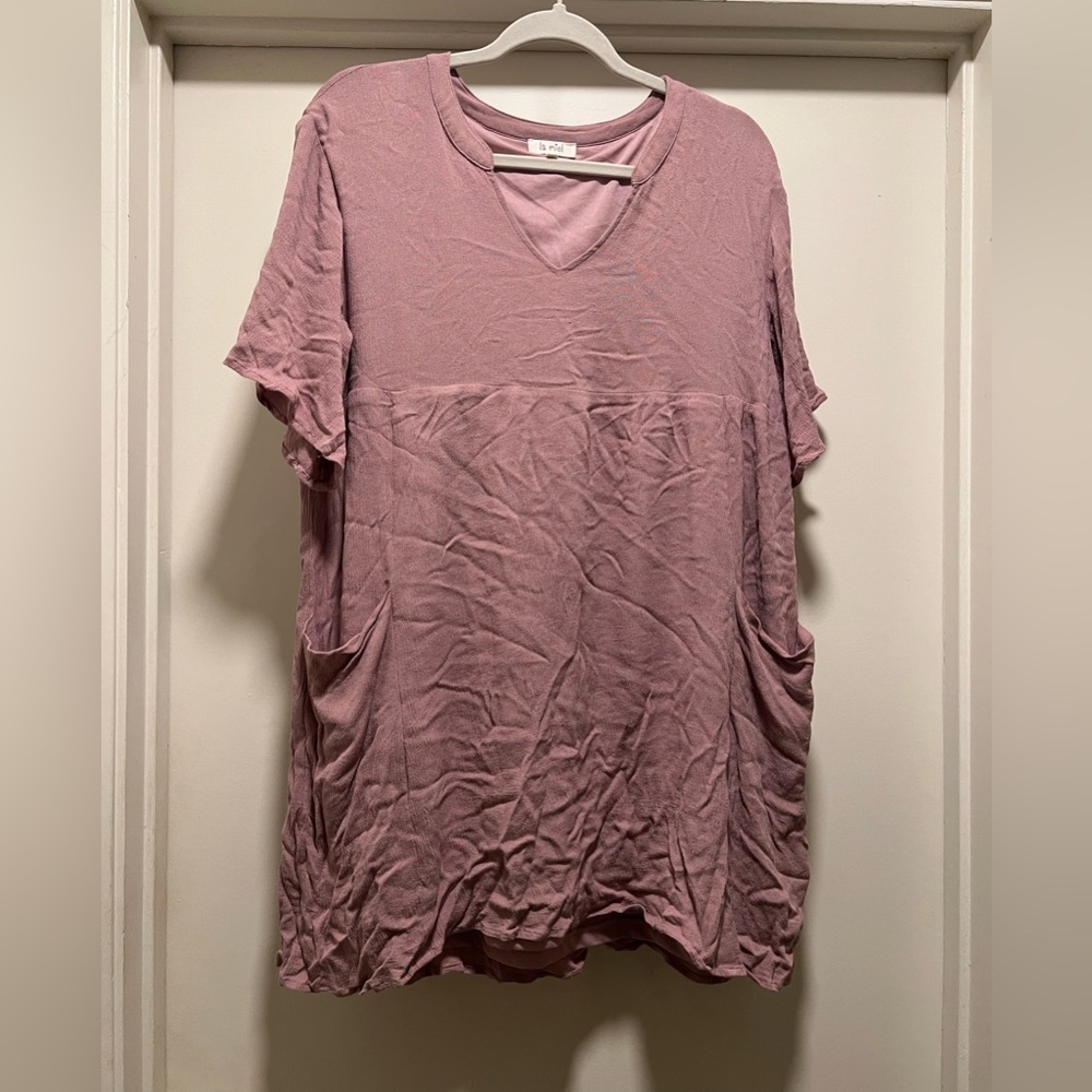 Short mauve/rose la miel dress